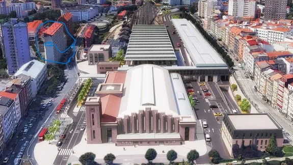 Habitación para estudiantes en A Coruña - Piso 4 hab frente Intermodal