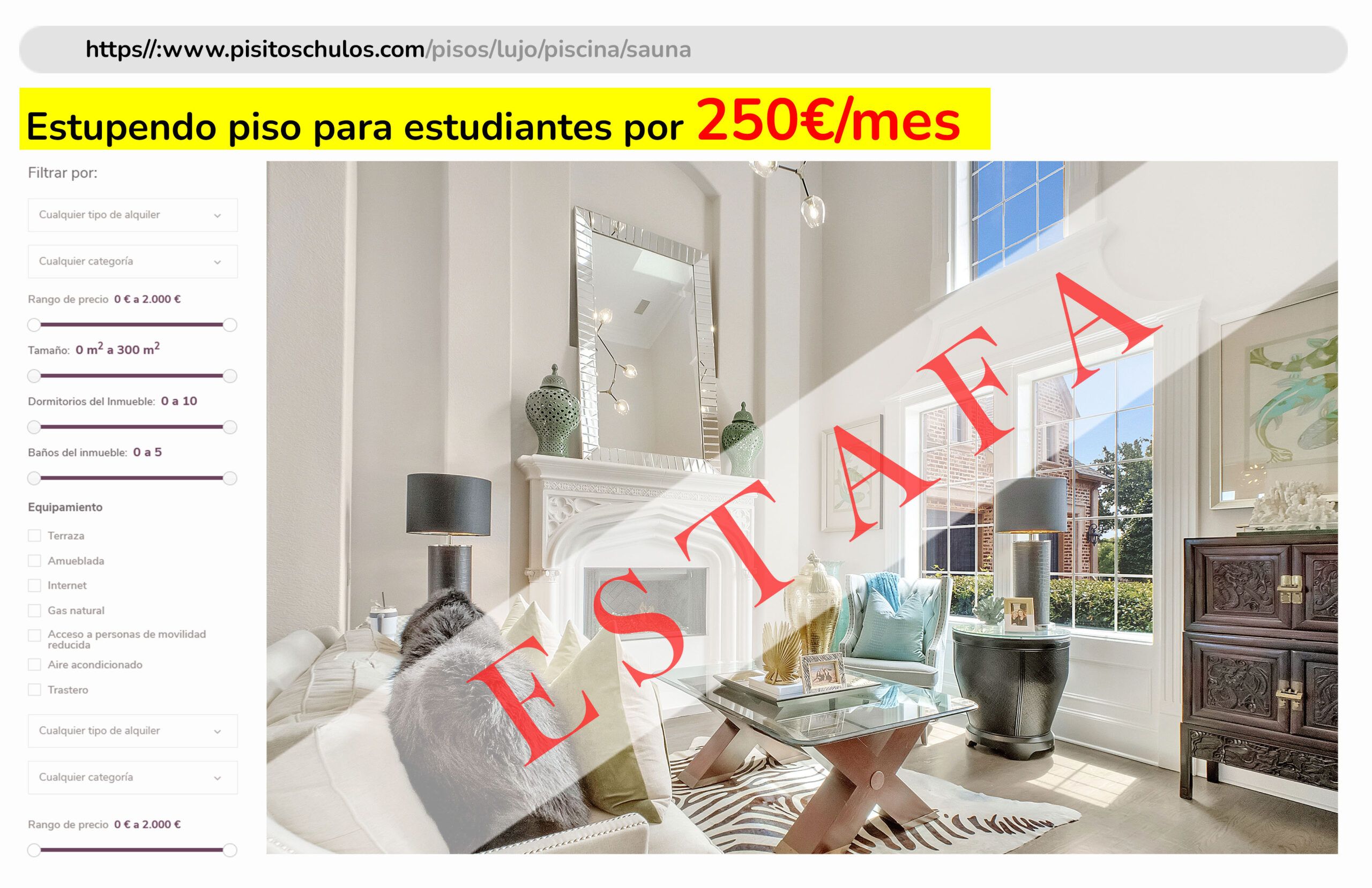 18- ¿Cómo evitar estafas durante la búsqueda /alquiler de piso?